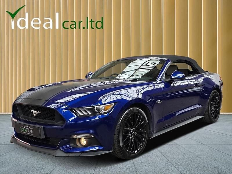 Used Ford Mustang GT 2016 Blue Cabriolet
