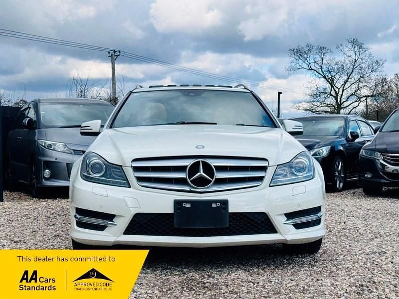 Used Mercedes C200 AMG 2012 White Estate