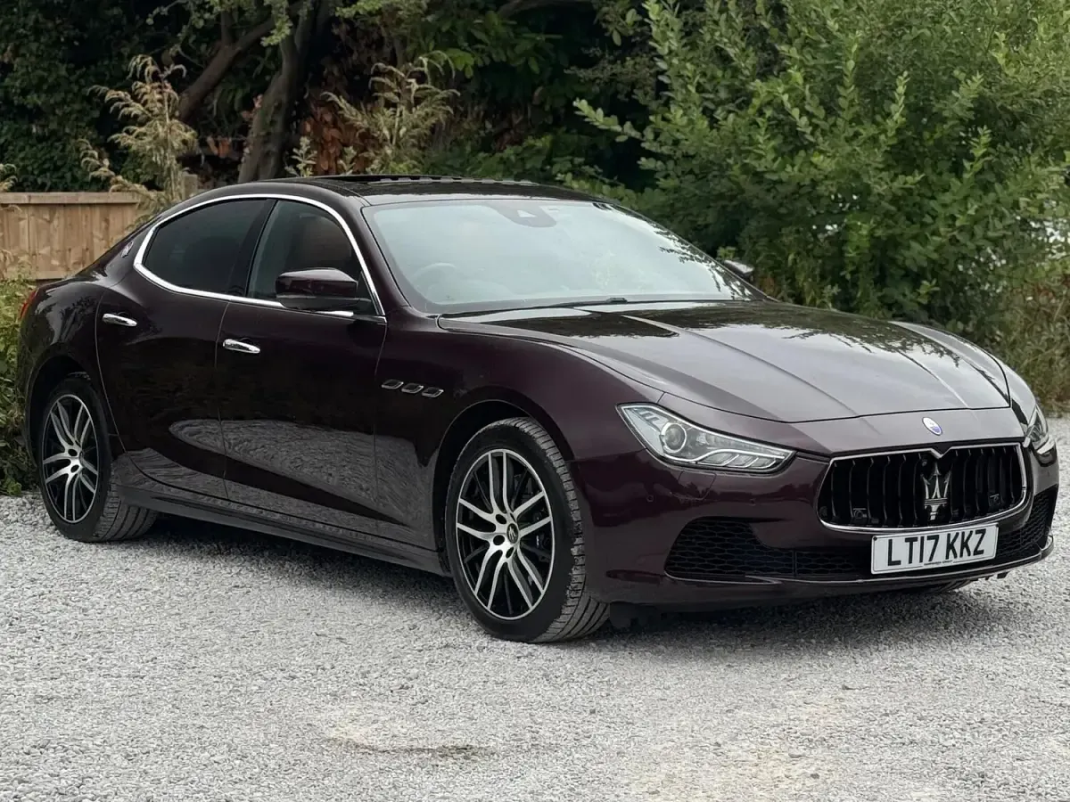 Used Maserati Ghibli 2017 Red Sedan