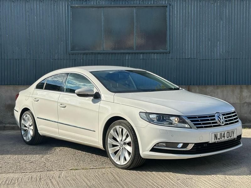 White Used 2014 VW CC GT Sedan | £5,690 (Fair price) - Image 1/4