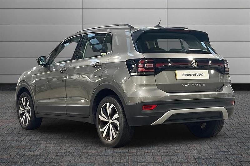 Used VW T-Cross SE 115 HP (84 kW) 2020 Limestone grey SUV