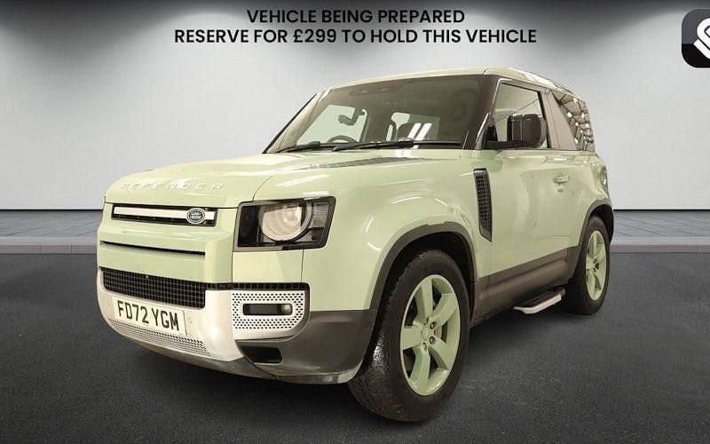 Used Land Rover Defender 75th Limited Edition 300 HP (220 kW) 2022 Grassmere green SUV