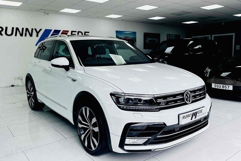 White Used 2017 VW Tiguan R-line SUV | £16,800 (Good price) - Image 1/1