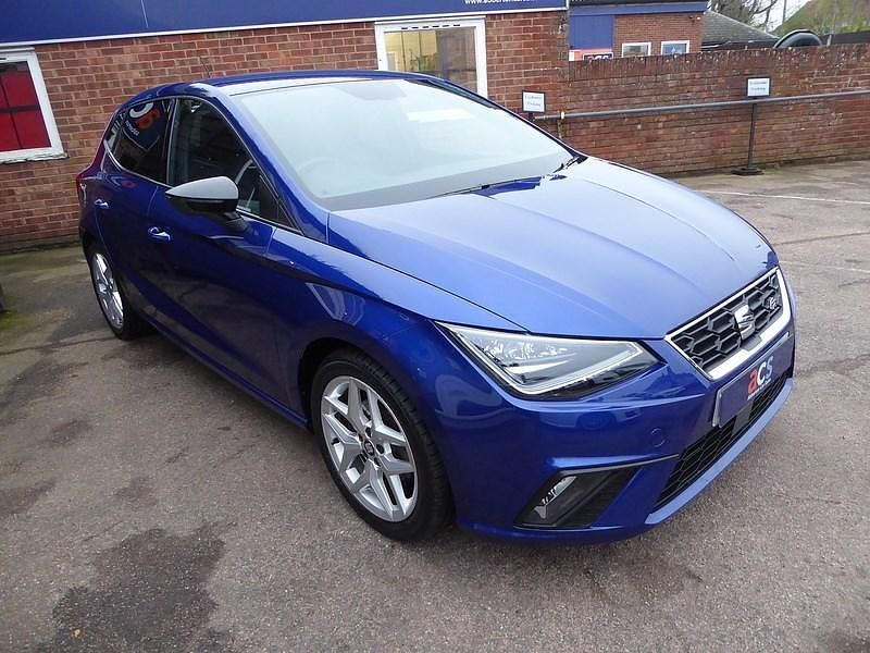 Used Seat Ibiza FR 2021 Blue Hatchback