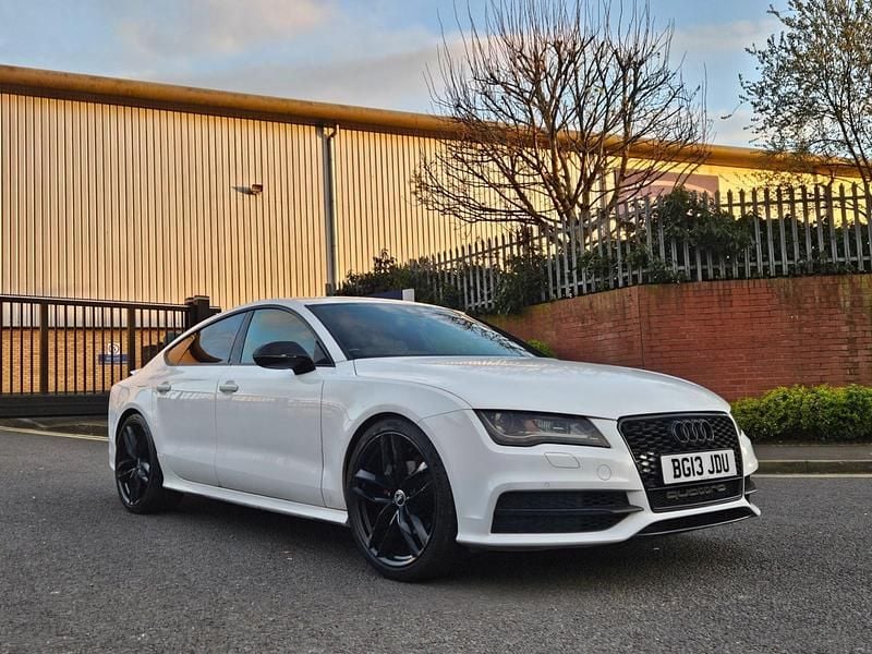 Used Audi A7 2013 White Hatchback