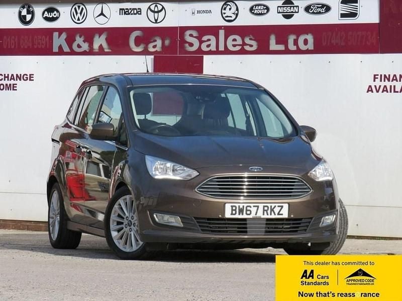 Brown Used 2018 Ford Grand C-Max Titanium MPV | £9,995 (Fair price) - Image 1/4