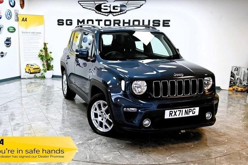 Used Jeep Renegade Longitude 120 HP (88 kW) 2021 Blue SUV
