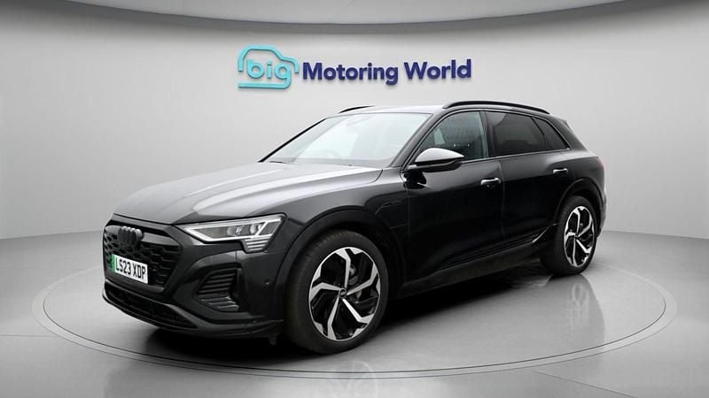 Used Audi Q8 e-tron Black Edition 300 kW (408 HP) 2023 Black SUV