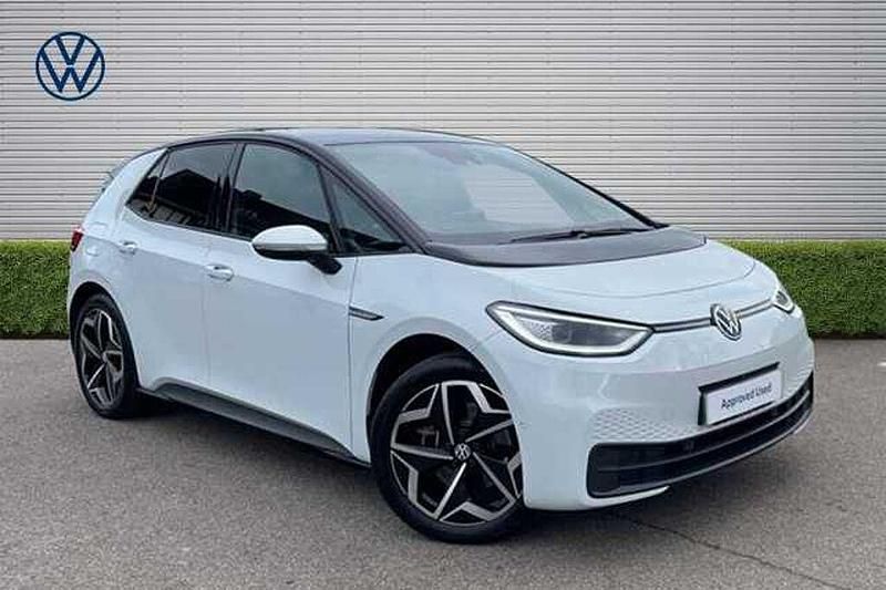 Used VW ID.3 Pro 150 kW (204 HP) 2023 White Hatchback