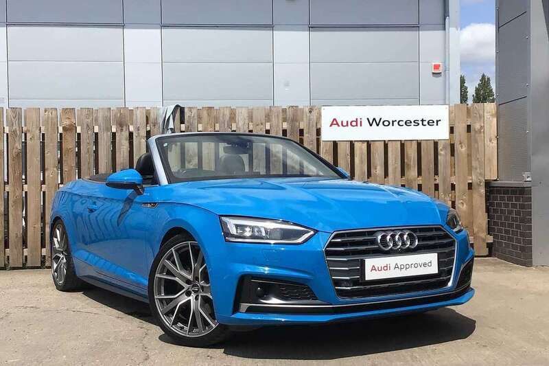 Blue Used 2019 Audi A5 Cabriolet Advanced Cabriolet | £24,950 - Image 1/4