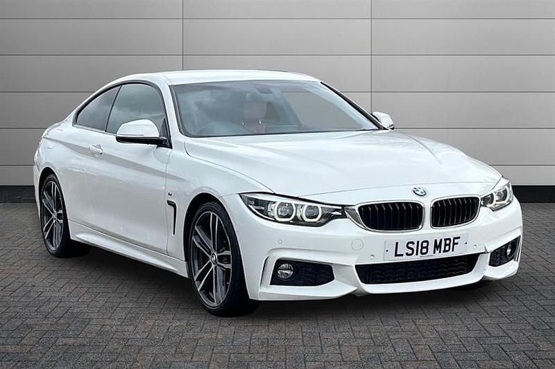 Used BMW 430 M Sport 252 HP (185 kW) 2018 White Coupe