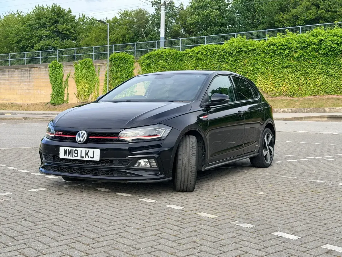 Used VW Polo GTI 200 HP (147 kW) 2019 Black Hatchback