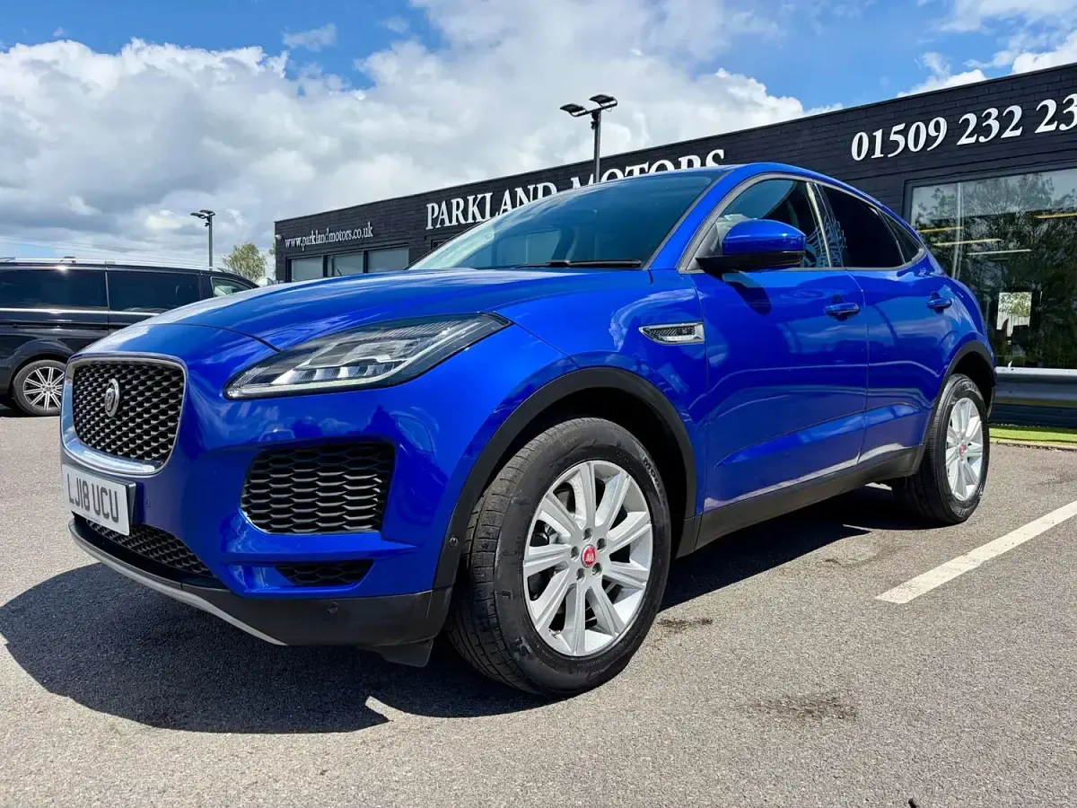 Used Jaguar E-Pace S 2018 Blue SUV