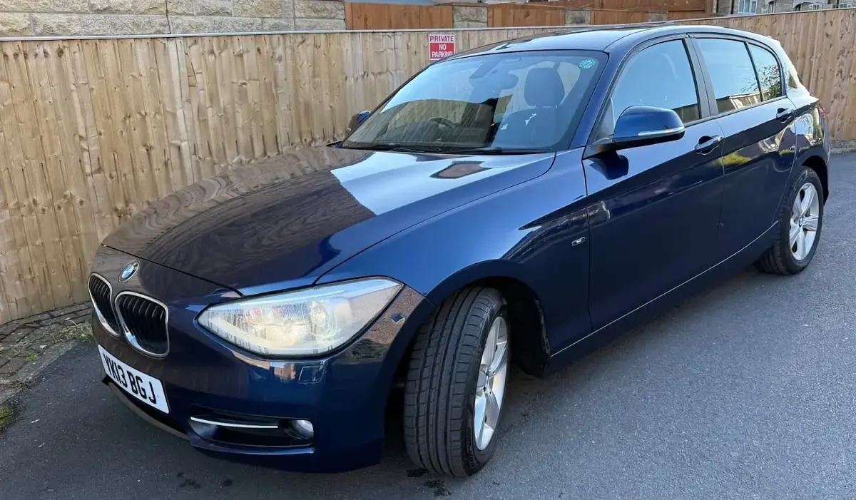 Used BMW 116 Sport Line 2013 Blue Hatchback