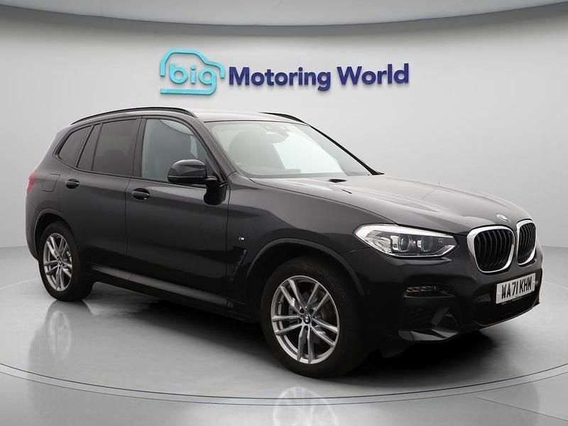 Black Used 2021 BMW X3 M Sport SUV | £28,500 (Good price) - Image 1/4