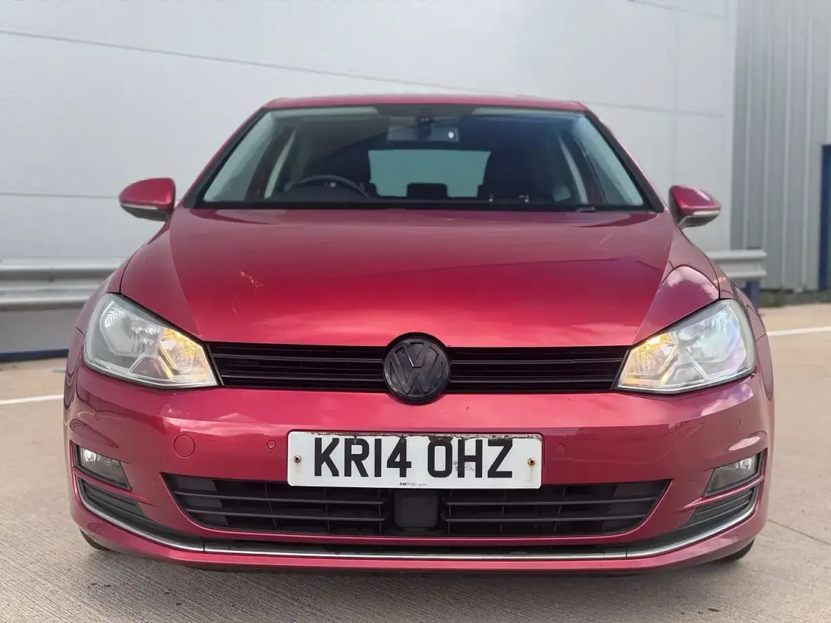 Used VW Golf VII GT 138 HP (101 kW) 2014 Red Hatchback