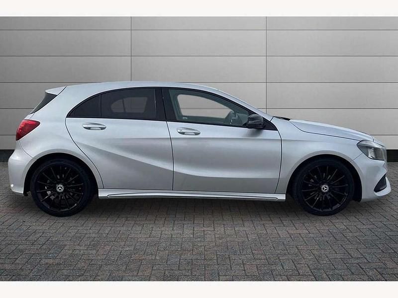 Used Mercedes A180 AMG line 109 HP (80 kW) 2017 Silver Hatchback