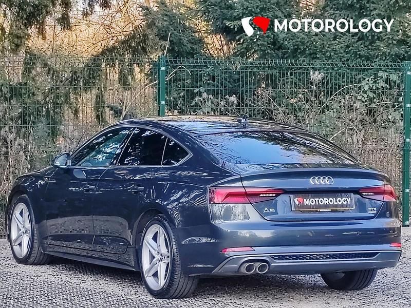 Used Audi A5 Sportback S-Line 190 HP (139 kW) 2018 Grey Hatchback