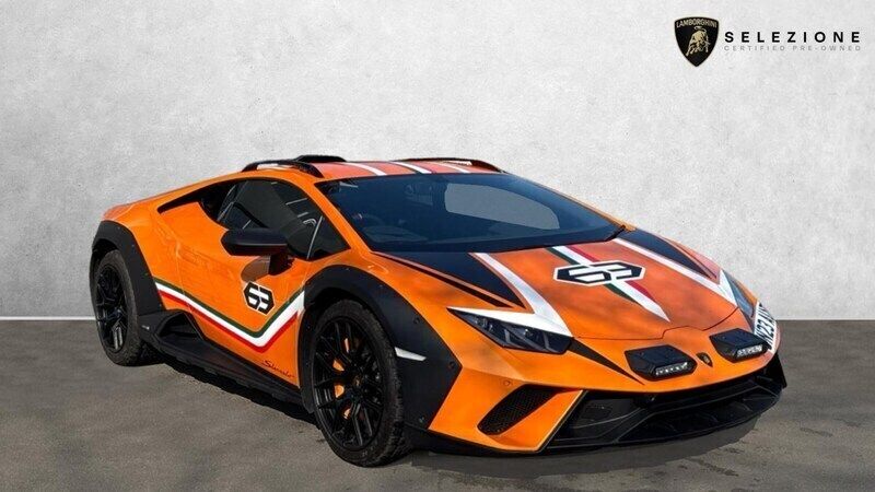 Orange Used 2023 Lamborghini Huracán Coupe | £256,995 (Expensive) - Image 1/4