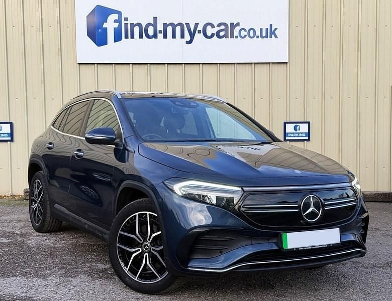 Used Mercedes EQA250 AMG line 139 kW (190 HP) 2021 Blue SUV