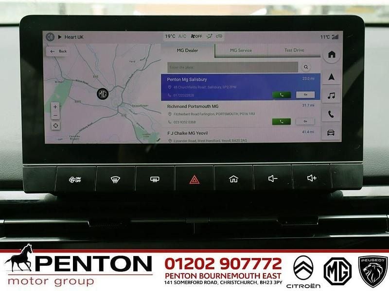 Used MG MG4 EV Trophy 147 kW (200 HP) 2023 Orange Hatchback