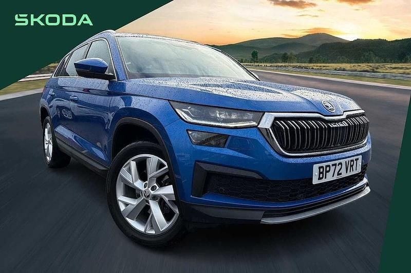 Used Skoda Kodiaq SE L 150 HP (110 kW) 2023 Blue SUV