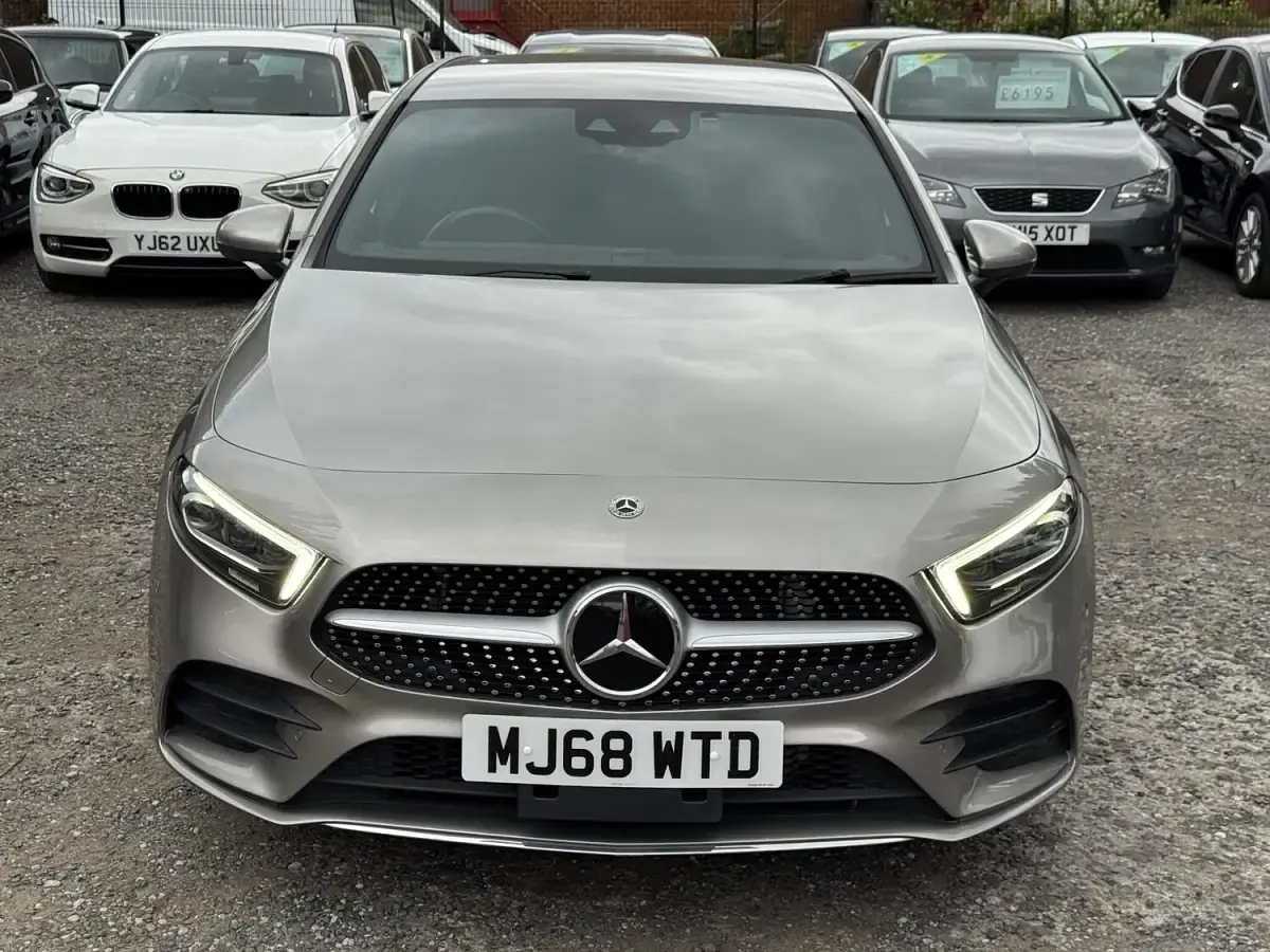 Used Mercedes A180 AMG line 136 HP (100 kW) 2026 Silver Hatchback
