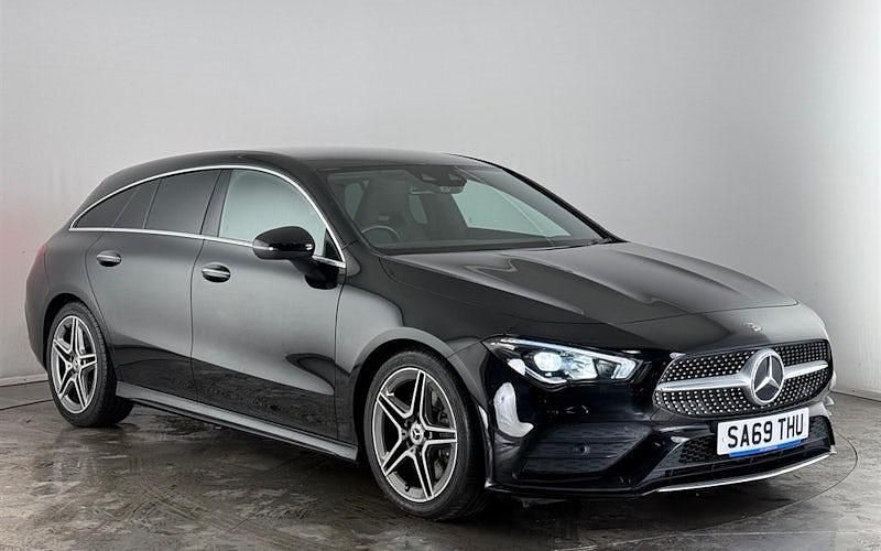Black Used 2019 Mercedes CLA220 Shooting Brake AMG Line Premium Estate | £19,250 - Image 1/3