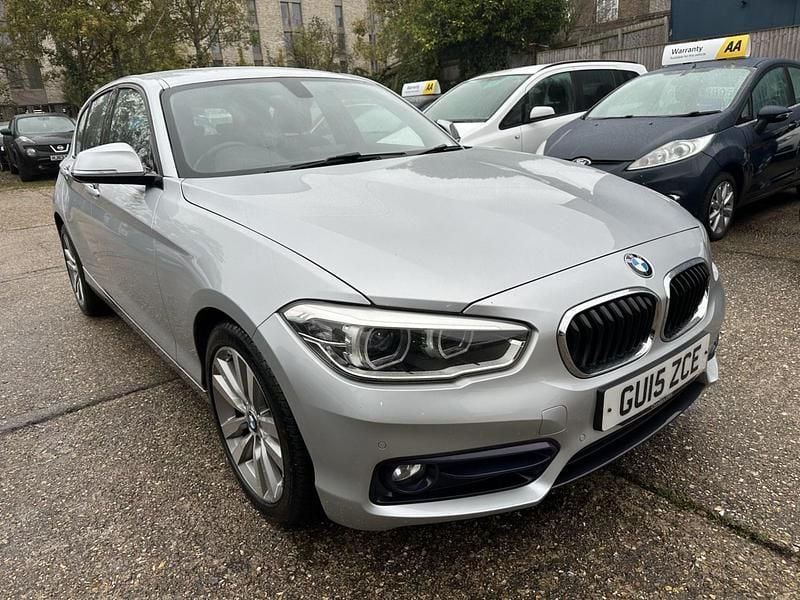 Silver Used 2015 BMW 116 Sport Line Hatchback | £6,495 (Fair price) - Image 1/4