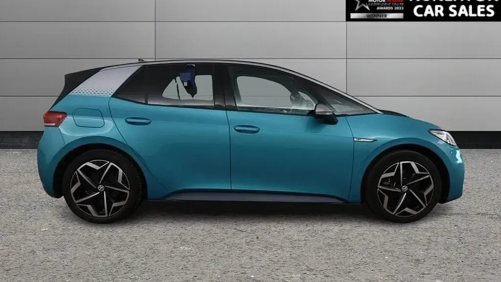 Used VW ID.3 Pro 150 kW (204 HP) 2020 Turquoise Hatchback