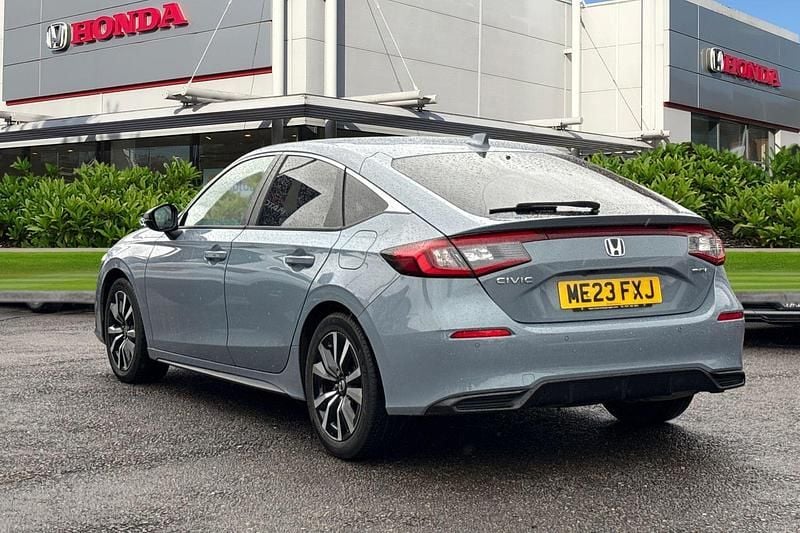 Used Honda Civic Elegance 2023 Grey Hatchback