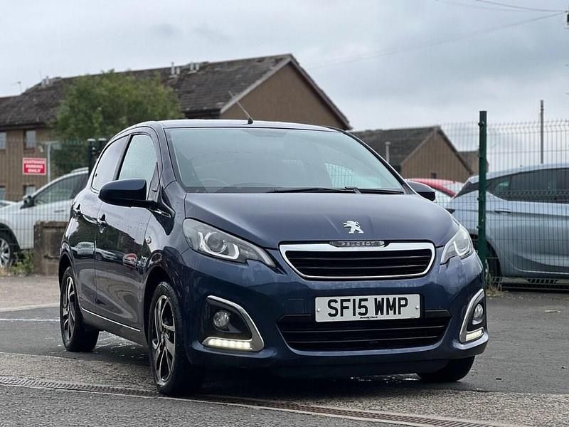 Blue Used 2015 Peugeot 108 Allure Hatchback | £3,995 (Fair price) - Image 1/4
