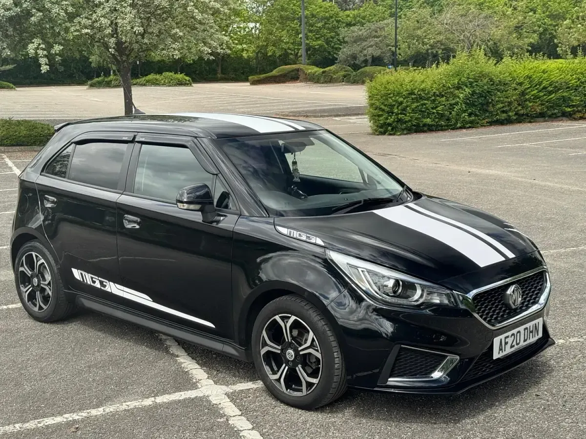 Used MG MG3 Exclusive 106 HP (77 kW) 2020 Black Hatchback