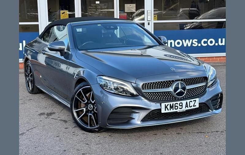 Grey Used 2019 Mercedes C200 AMG Line Premium Cabriolet | £22,245 (Fair price) - Image 1/4