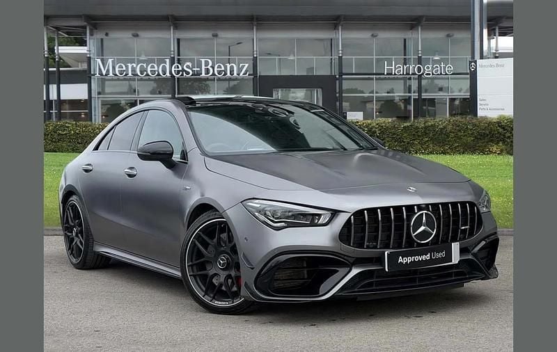 Used Mercedes CLA45 AMG 421 HP (309 kW) 2020 Grey Coupe