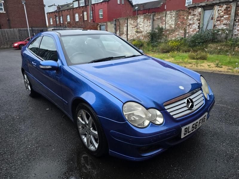 Used Mercedes C200 SE 2007 Blue Coupe