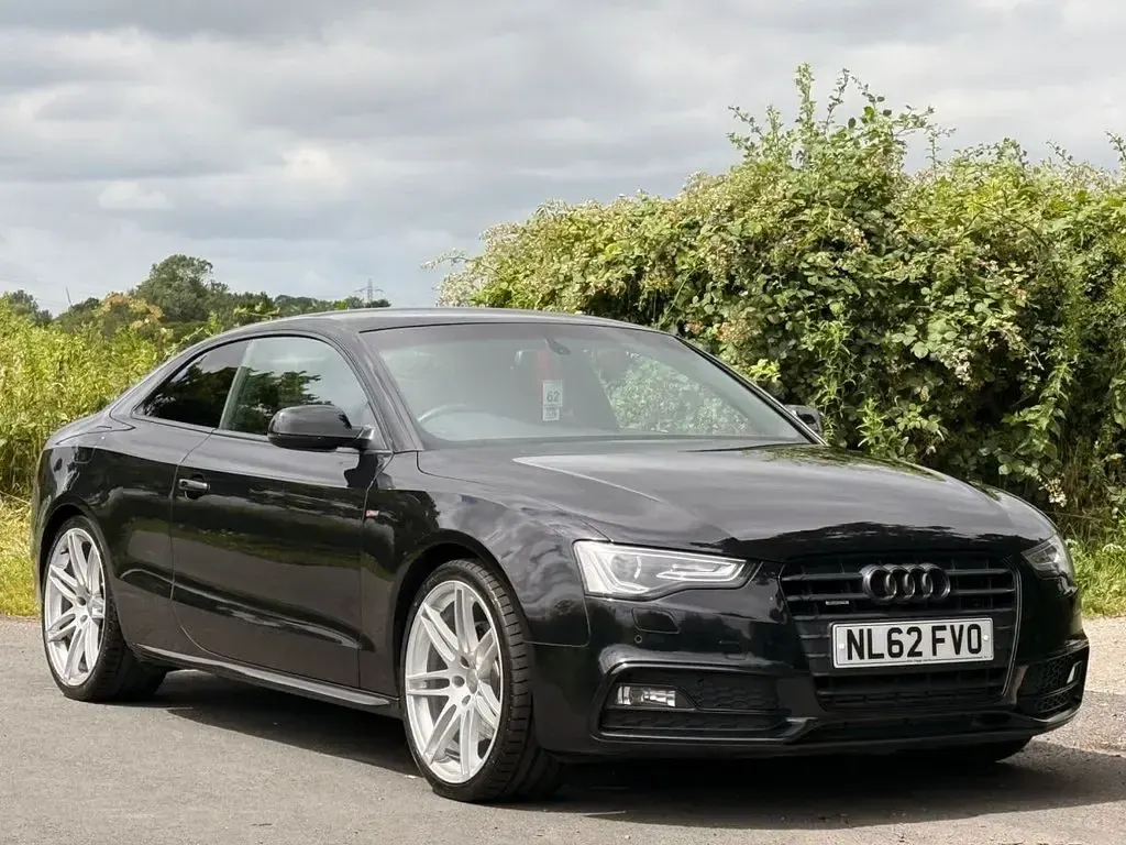 Used Audi A5 S-Line 245 HP (180 kW) 2012 Black Coupe