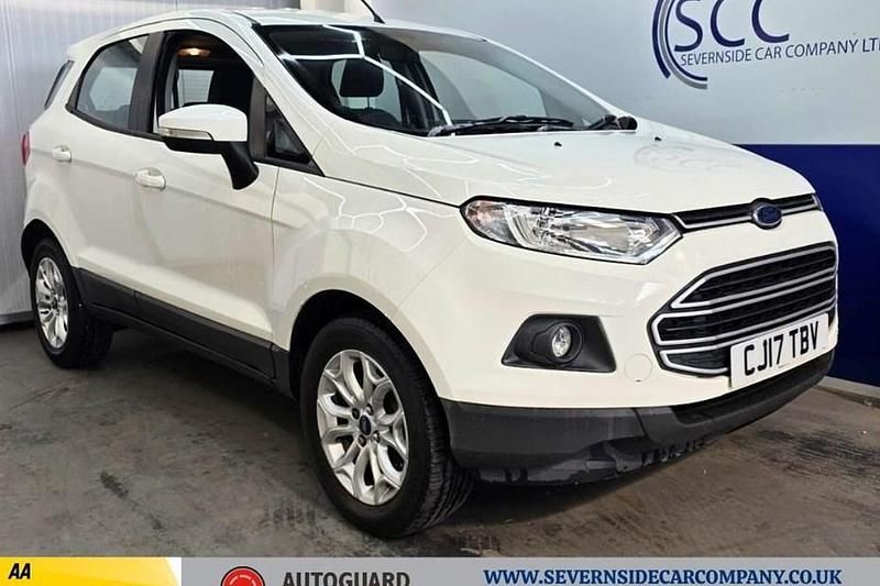 Used Ford Ecosport Zetec 125 HP (91 kW) 2017 White SUV