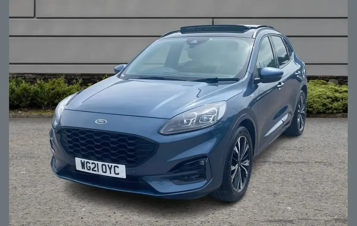 Used Ford Kuga ST-Line X 120 HP (88 kW) 2021 Blue SUV
