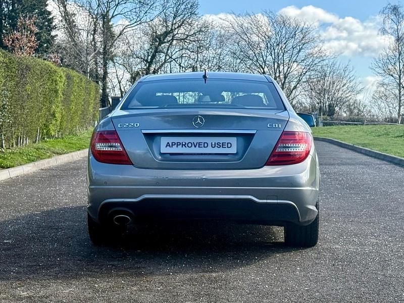 Używany Mercedes C220 AMG 170 KM (125 kW) 2012 Srebrny Coupe