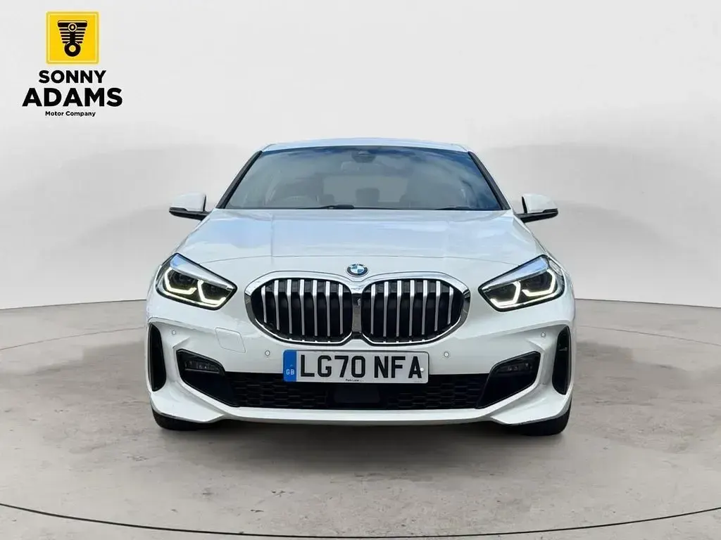 Used BMW 118 M Sport 140 HP (102 kW) 2020 White Hatchback