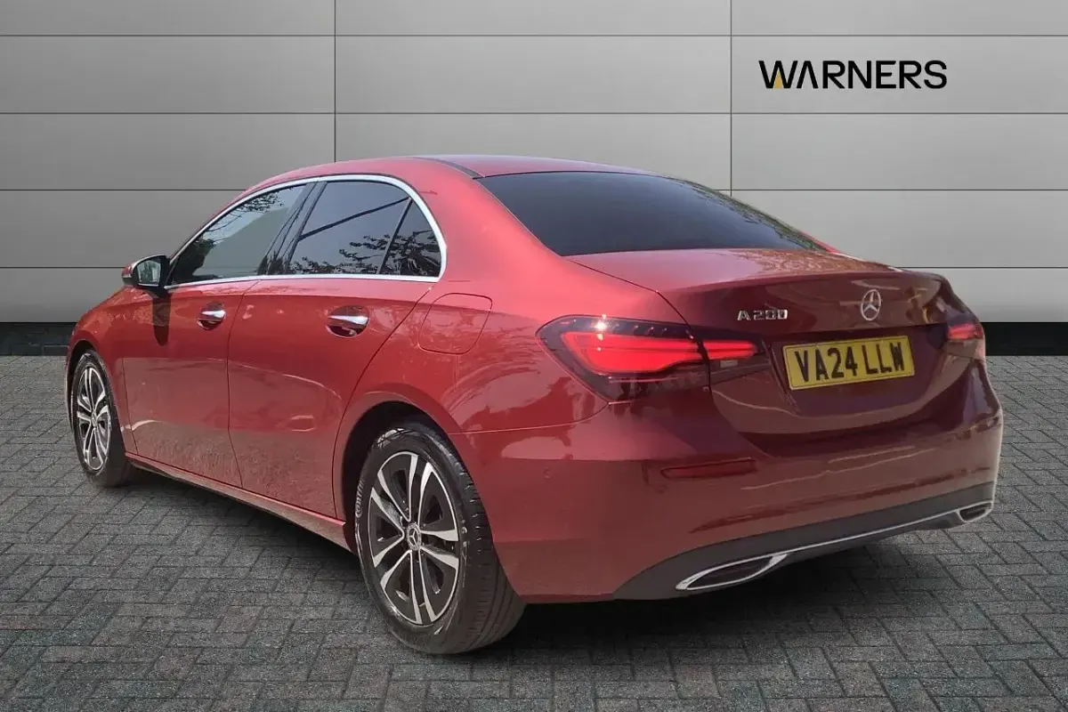 Used Mercedes A200 Executive 175 HP (128 kW) 2024 Red Sedan