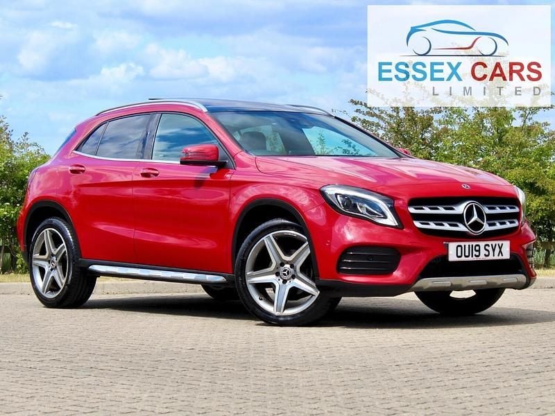 Red Used 2019 Mercedes GLA200 AMG line SUV | £16,495 (A bit pricey) - Image 1/4
