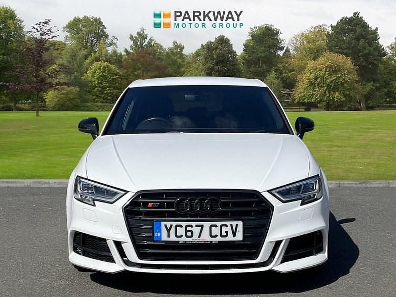 Used Audi S3 Sportback Black Edition 2017 White Hatchback