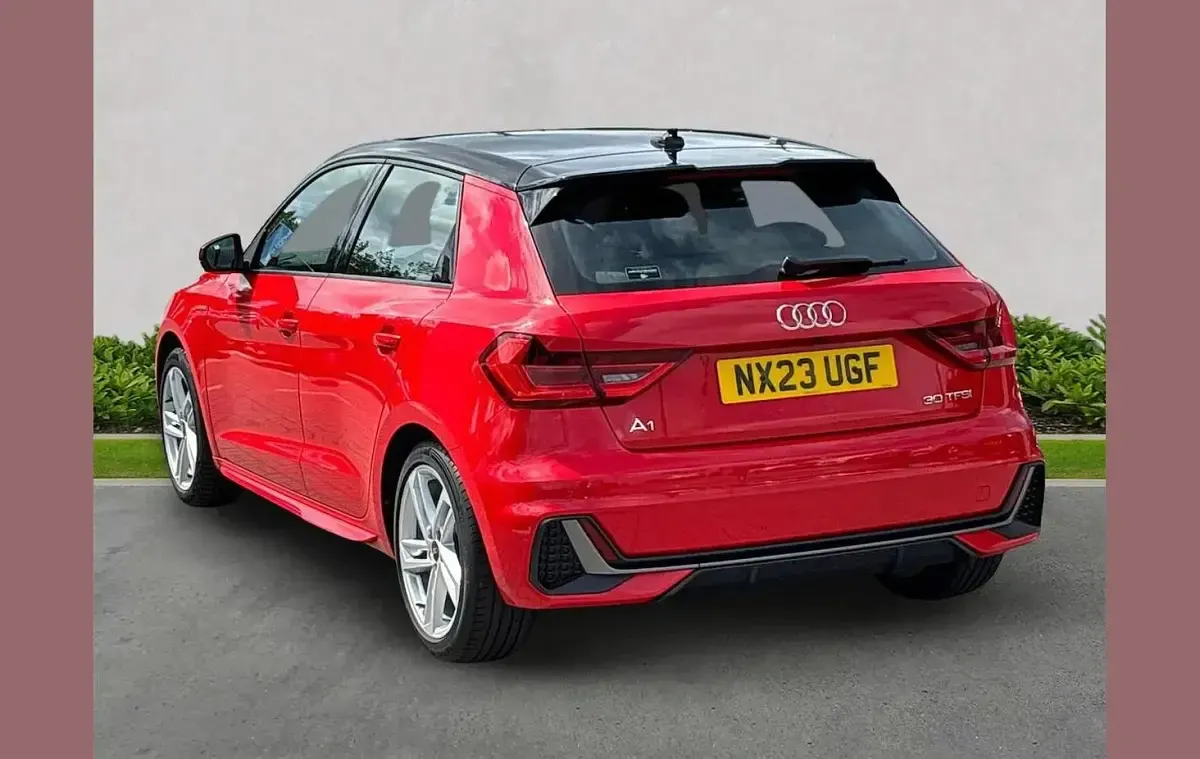 Used Audi A1 S-Line 108 HP (79 kW) 2023 Red SUV