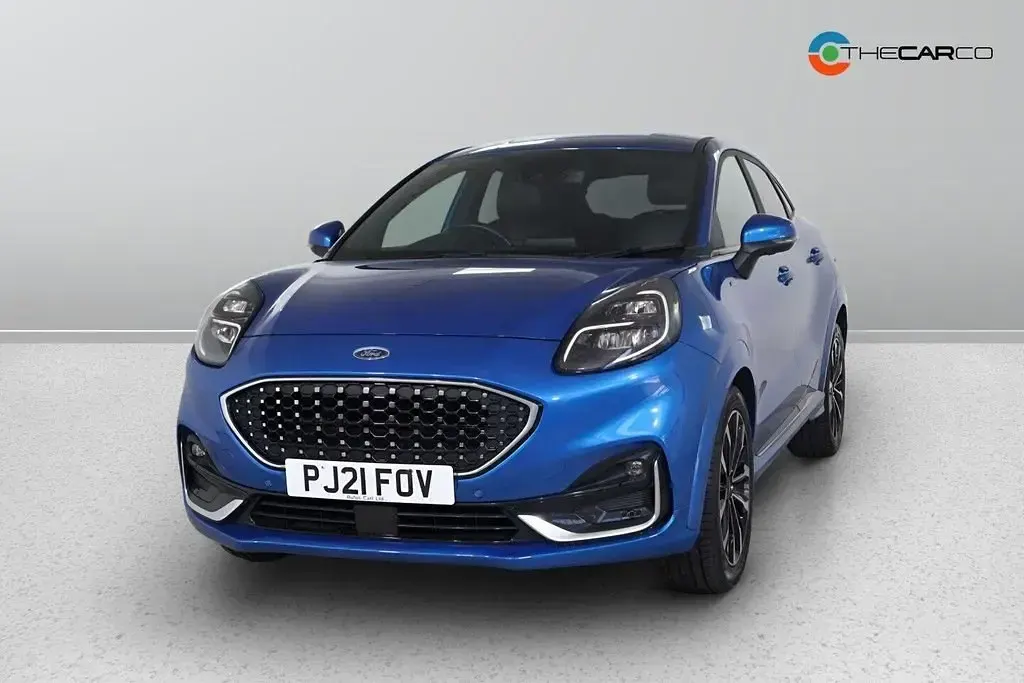 Second-hand Ford Puma ST-Line X 2021 Albastru SUV