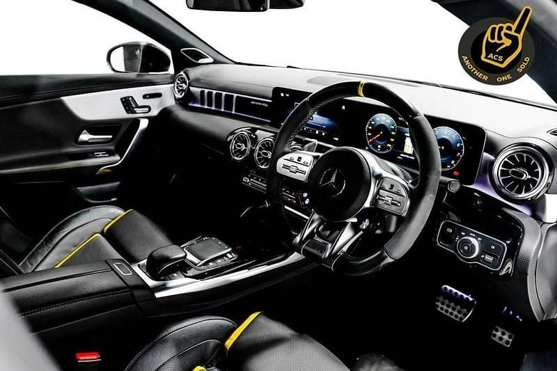 Used Mercedes CLA45 AMG AMG 421 HP (309 kW) 2020 White Coupe