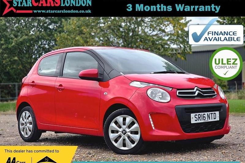 Red Used 2016 Citroën C1 Feel Hatchback | £3,500 (Fair price) - Image 1/1