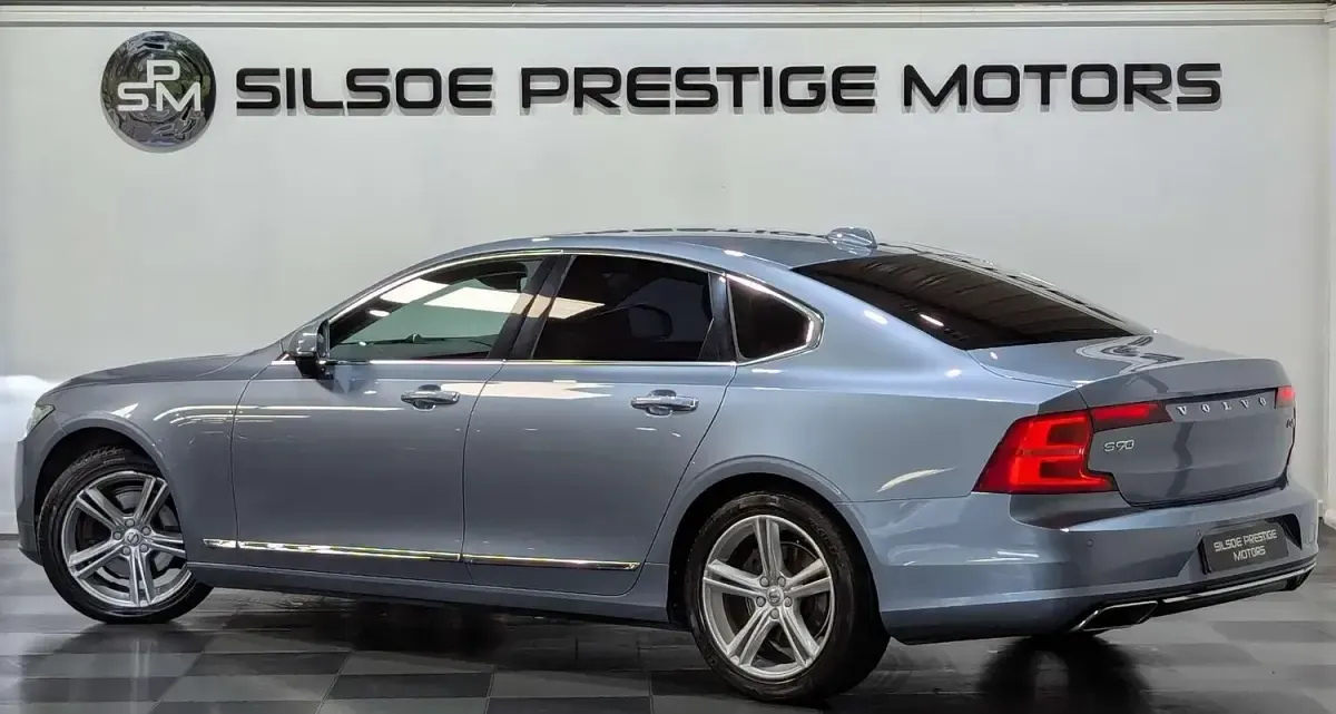 Used Volvo S90 Inscription 2017 Blue Sedan