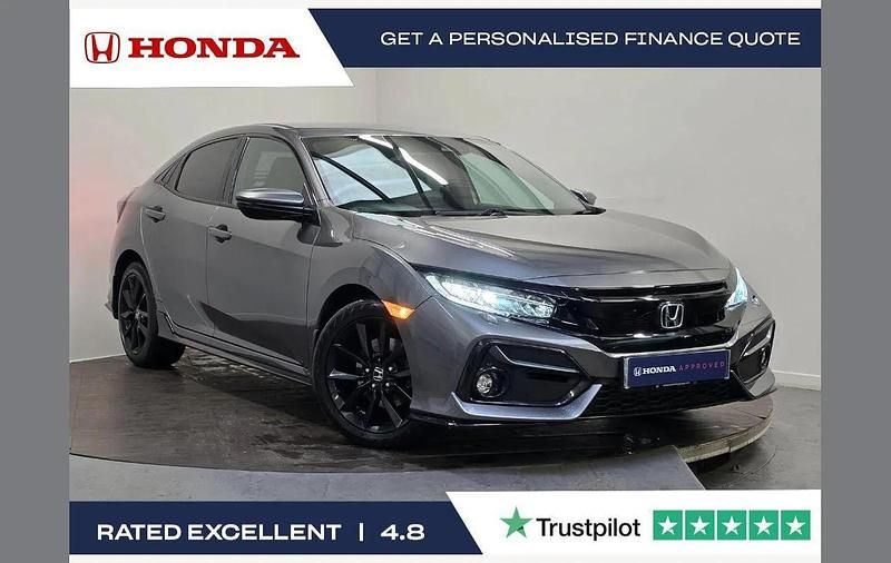 Grey Used 2020 Honda Civic Sport Hatchback | £17,565 (Fair price) - Image 1/4